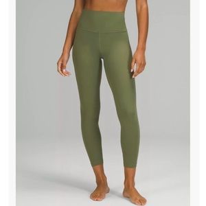 Lululemon Align II Athletic Leggings Green Size 4